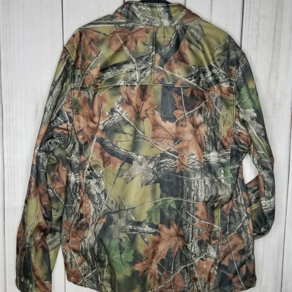 Trail Crest Camo Hunting Jacket Long Sleeve Womens Size X-Large - Picture 2 of 11